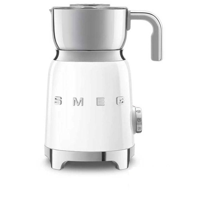 smeg - emulsionneur de lait 500w 0.6l blanc - mff01wheu