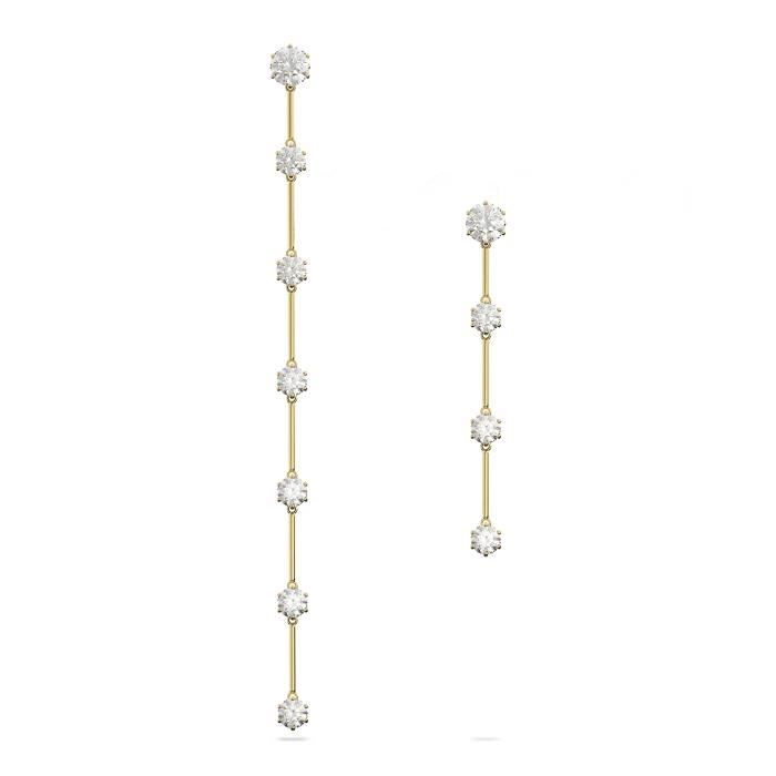 Boucles d'Oreilles femme - SWAROVSKI - Boucles d'oreilles Swarovski Constella dorées - Couleur de la matière:Jaune