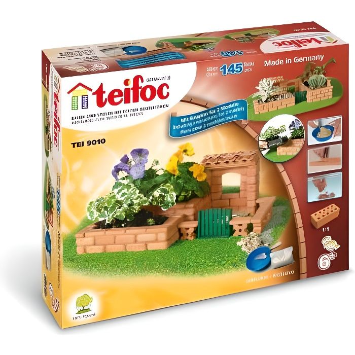 Teifoc - TEI9010 - Coffret jardins, 2 plans