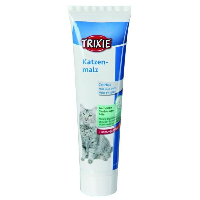 TRIXIE Malt pour chats avec immunoglobuline 100 g pour chat