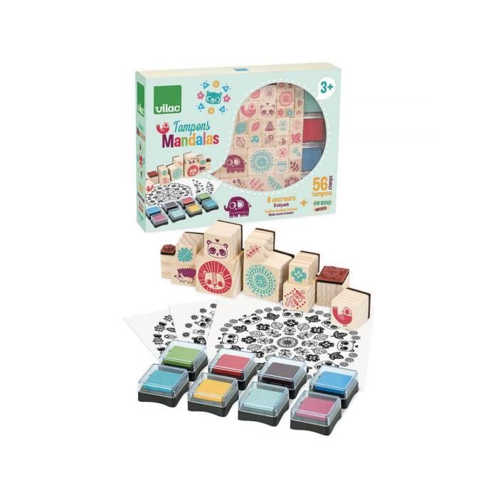 Coffret tampons Mandalas