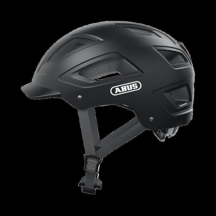 ABUS Stadthelm Urban-I 3.0 ACE Casque De Vélo Sportif Avec Feu Arrière LED, Visière Allongée