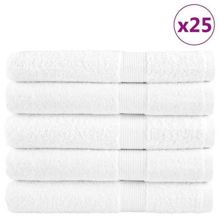 Meilleurs prix pour vidaXL Serviettes de Sauna de Qualité Supérieure 25 pcs, Paréos de Sauna, Draps de Bain, Serviettes de Douche Salle de Bain 137139