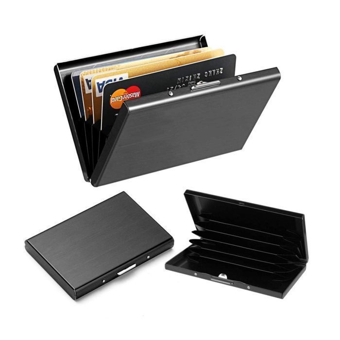 5 Cartes Anti RFID – Protection Contre Le Piratage, Ultra Fines, Pour Cartes De Crédit, Portefeuille
