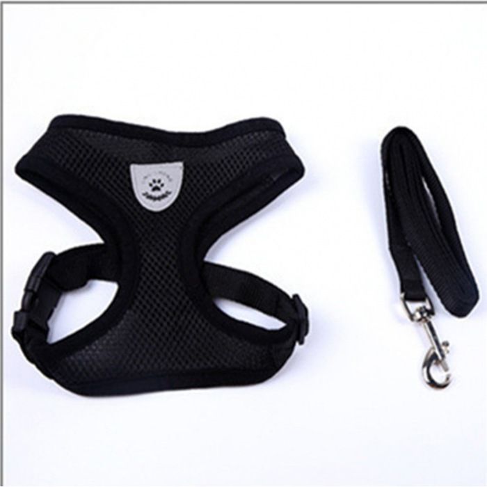 Comparer les prix de Ensemble pour animaux de compagnie harnais anti-fuite pour chat avec laisse 120 cm taille L HARNAIS ANIMAL