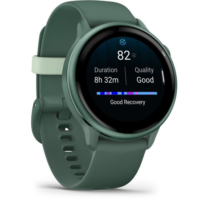 Montre connectée sport - GARMIN - Vivoactive 6 - Ecran AMOLED - GPS - Vert