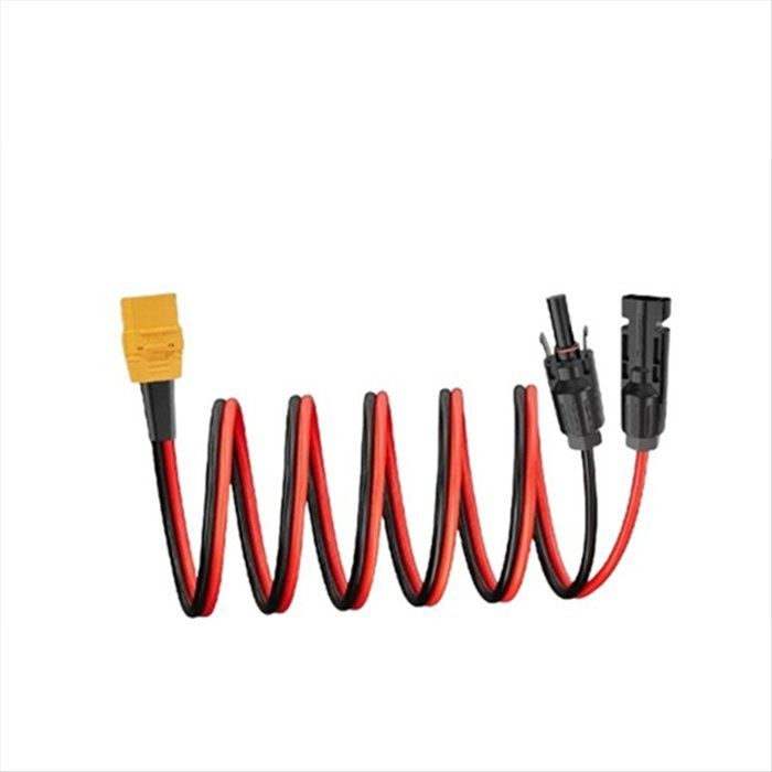 Connecteur de Panneau Solaire 10AWG 2 M Vers Adaptateur Femelle XT90 Câble de Charge pour Centrales Électriques Portables Batterie