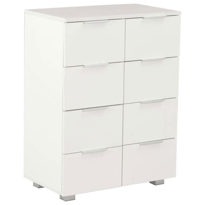 SALE 2026Buffet de cuisine stable - Placard Cabinet bahut Blanc - Buffet Blanc brillant 60x35x80cm Bois dingénierie 32.65 Kg 6749