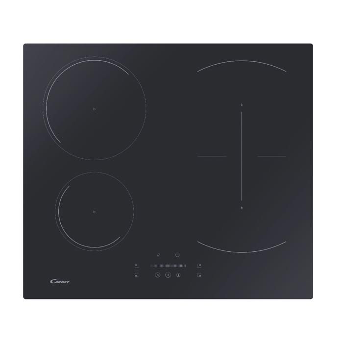 Plaque à induction Candy CTP6SC4/E14U 7400W Noir