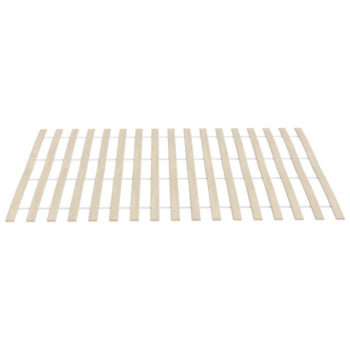 (Sale Christmas) Lit 2 places - 180x200 cm - Lattes de rechange pour sommier avec 34 lattes 2 pièces 90x200 cm BB1804