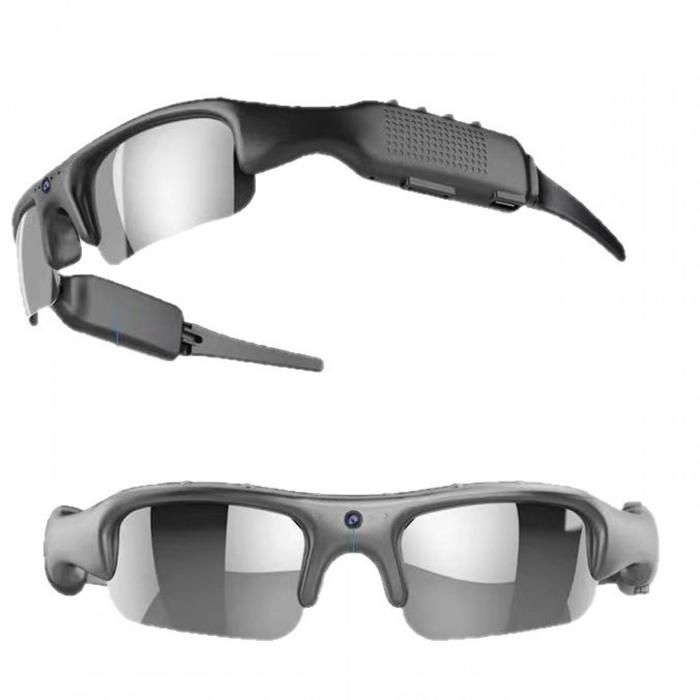 Lunettes de sport intelligentes avec caméra Wi-Fi 256Go pour cyclisme et activités outdoor prise de vue en 1080P