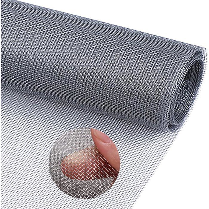 Filtre Maille Acier Inoxydable - Rouleau 30x120cm Maille 30 Fine