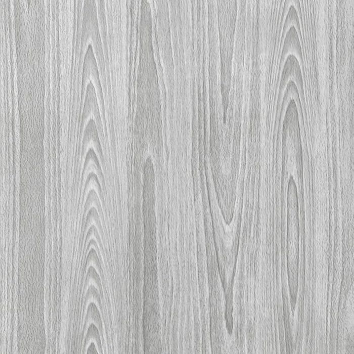 Papier Adhésif pour Meuble Bois Gris papier peint 60cm x 500cm Vinyle Autocolnt Film Pour Décorer des Gris 60 x 500 cm