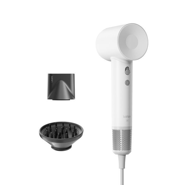 Sèche-cheveux ionique haute vitesse - Laifen SE - 1500W - 4 modes de température de lair - Blanc