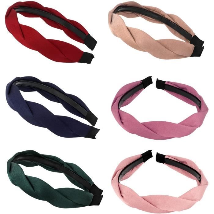Bandeau Sport élastique Unisexe - Antidérapant Pour Yoga, Running, Fitness - Lot De 4 Couleurs