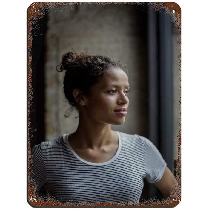 AZOLID Plaque En Métal Marrakech Maroc Pour Maison, Cuisine, Restaurant, Club, Maison, Voyage, 14 X 20 Cm