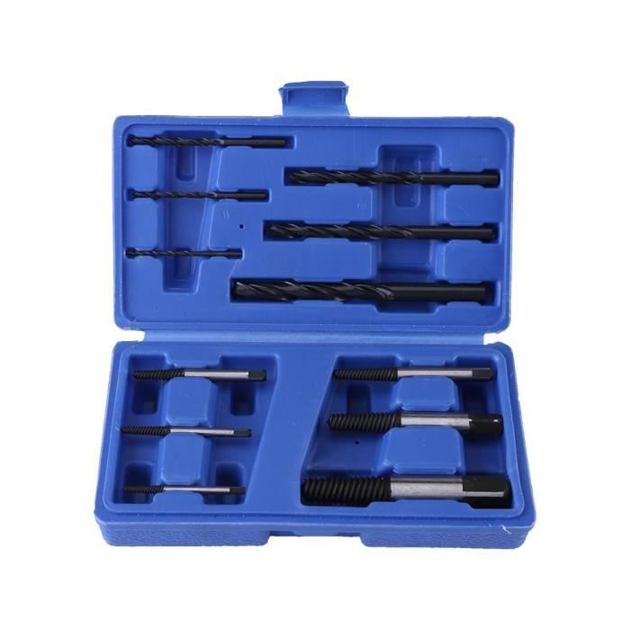 12pcs Ensemble Extracteurs de vis extracteurs de boulons mèche avec des perceuses pratiques - CWU