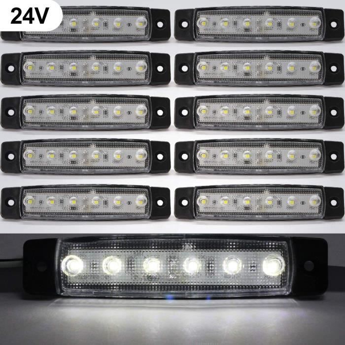 4x 9 LED Feux De Gabarit Signalisation Feux De Position Latéraux LED