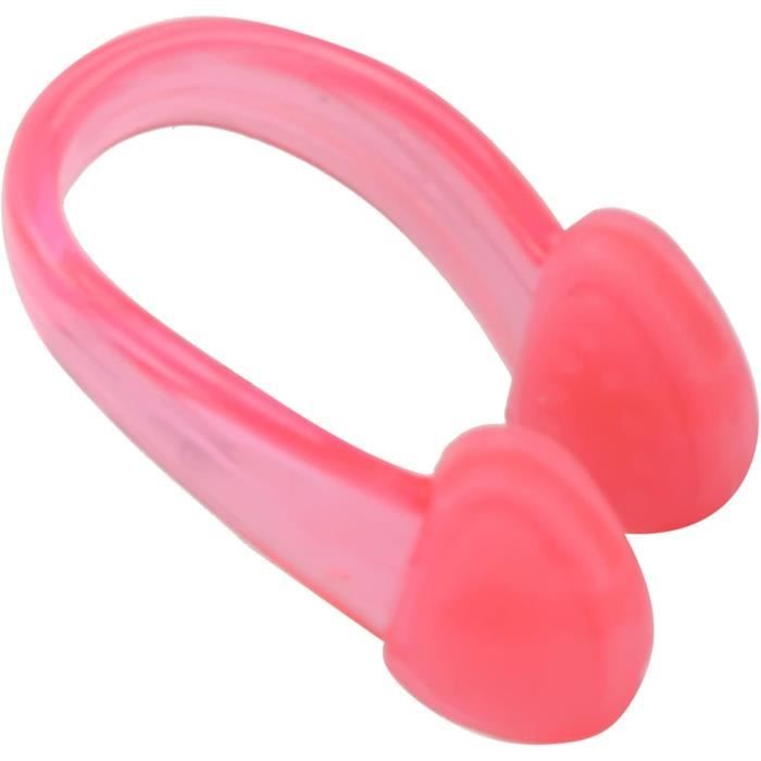 Set Bouchons D'oreilles De Natation + Pince-nez Silicone Réutilisables