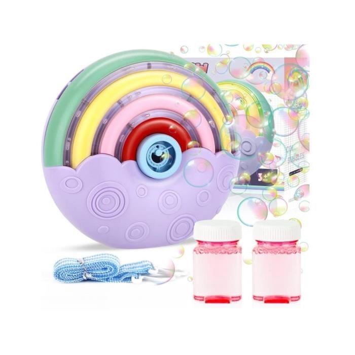 BULLES DE SAVON Machine ?� Bulles, Souffleur ?� arc-en-ciel Bulles Avec Solutions, Pistolet ?� 
