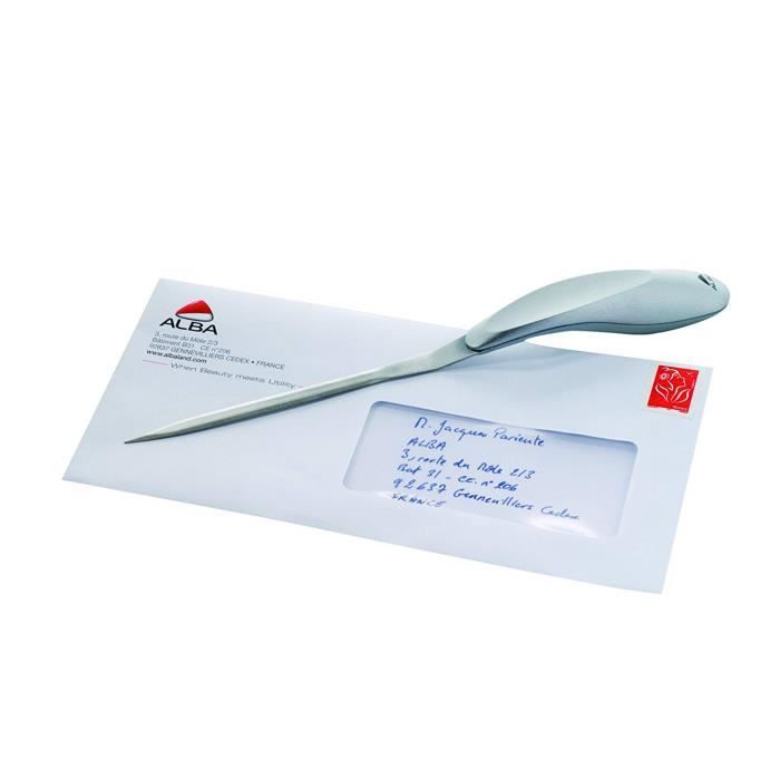 Coupe-enveloppes électrique MAUL - Longueur 14cm - Plastique Noir - Ouverture Courrier Facile