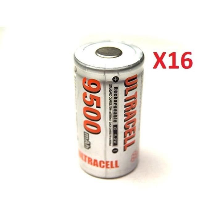 4 Piles LR20 R20 D 1.2V Ni-Mh Rechargeable 11000mAh Accus Accu Batterie  Battery #7 - Cdiscount Jeux - Jouets