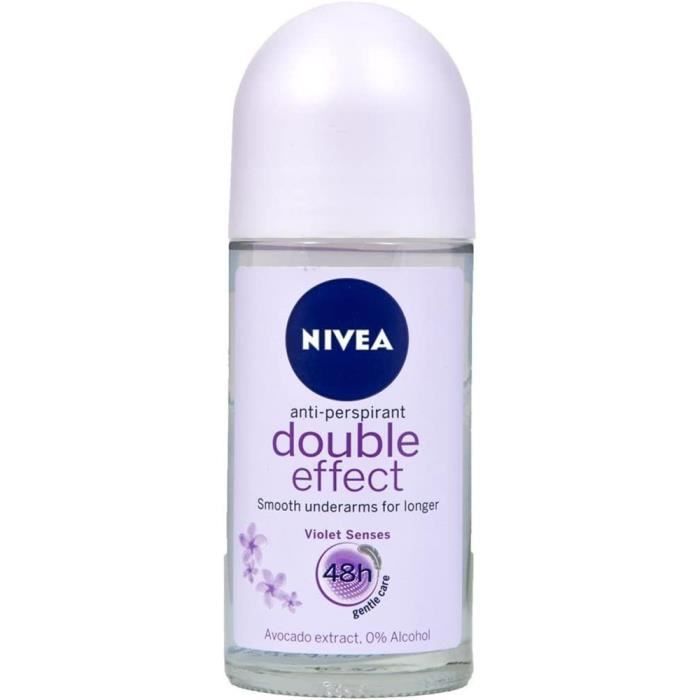 Nivea Purple Senses Déodorant antitranspirant double effet 48H 50 ml[1