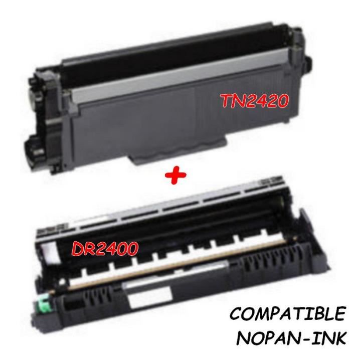 TN-2420 Toner noir pour imprimante BrotherDCP-L 2510 D, HL-L 2350