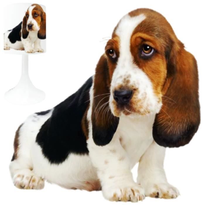 Chien 5 Basset Hound Lampe De Chevet A Poser De Creation