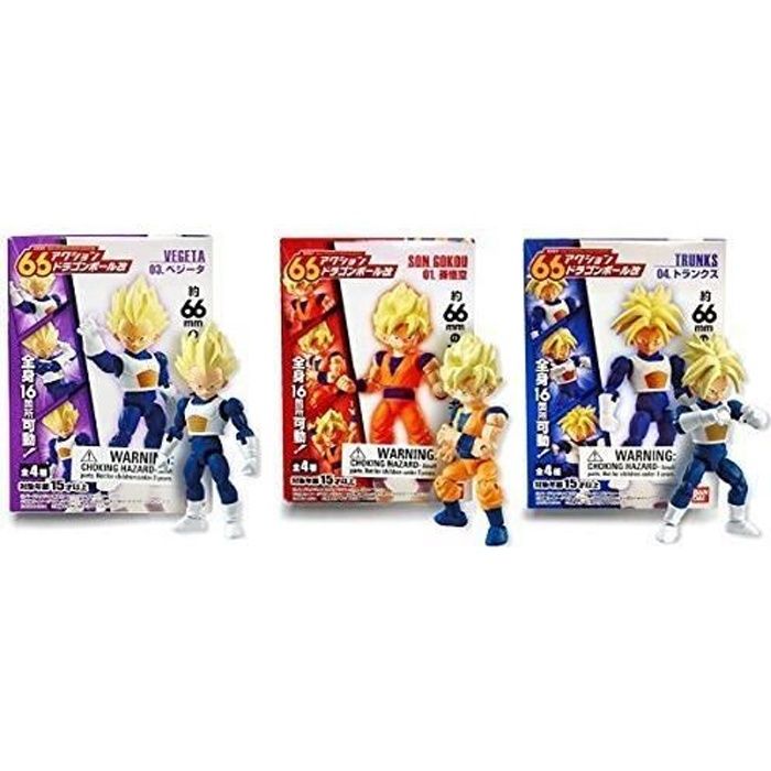 Figurine DRAGON BALL Z Mini Action Figures KAI 66 (Box 10 Pces