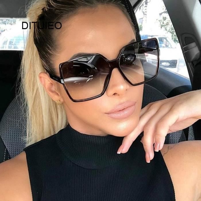 Grosses hotsell lunettes carrées