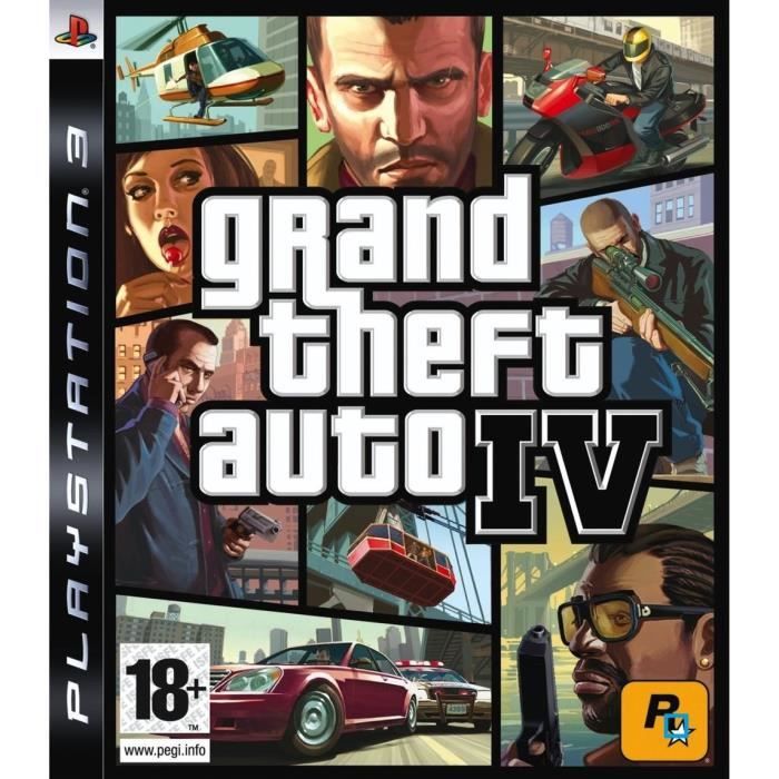 Grand Theft Auto IV - Ensemble Complet - Playstat…