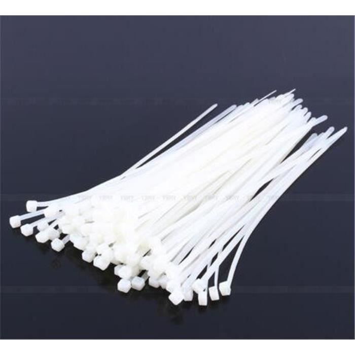 Generic Lot de 50/ attaches-c/âbles en nylon r/ésistant Noir 2,5 x 100/ mm