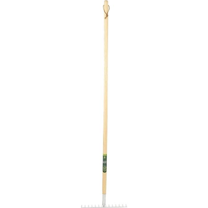 Râteau De Jardin Multifonction En Acier Inoxydable - Outil Compact Pour Aération Et Entretien Des Plantes