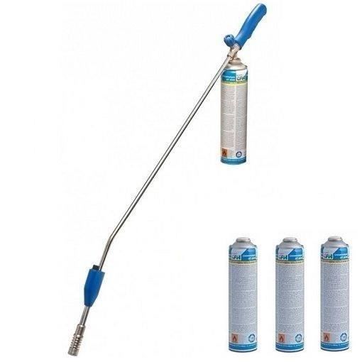 CFH PZ9000 brûleur à gaz / brûleur de mauvaises herbes avec 3