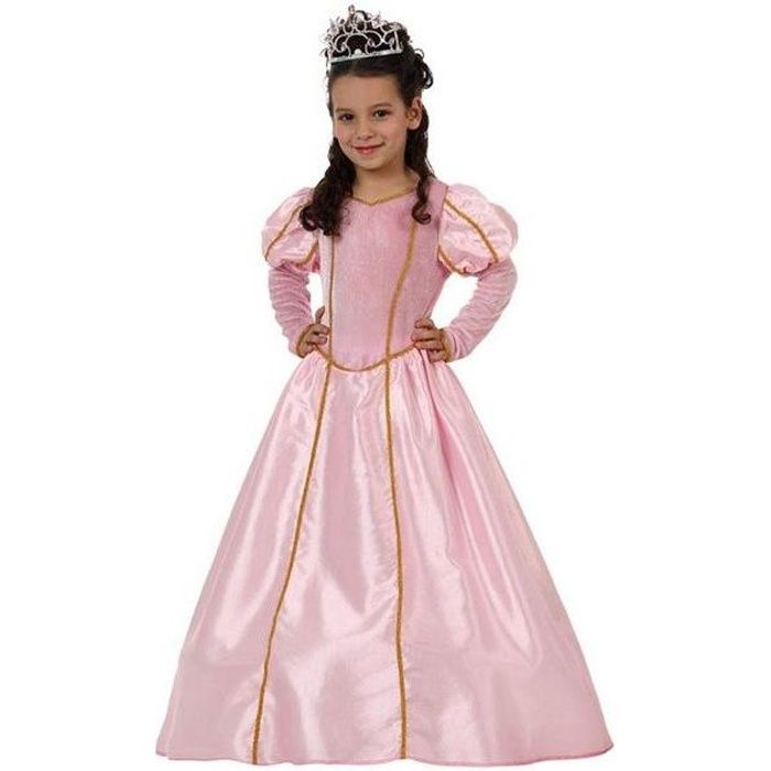 Deguisement princesse enfant rose Marque Modele Age 3 ans Fille Imitation velours et tissu Cdiscount Jeux Jouets
