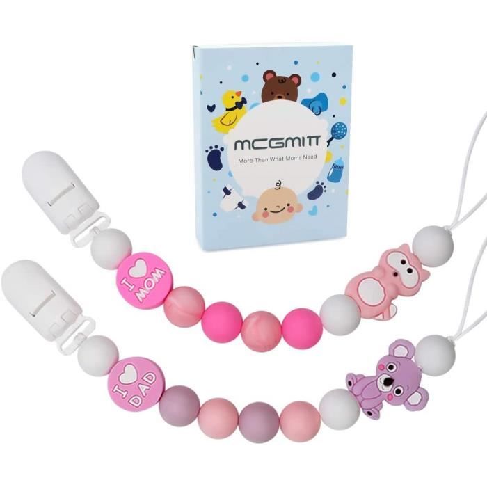 Attaches Sucettes Mcgmitt Attache Sucette Fille Bebe Silicone Lot De 2 Pieces Attache Tetine Dentition Accroche Tetine C Cdiscount Puericulture Eveil Bebe Attaches Sucettes Mcgmitt Attache Sucette Fille Bebe Silicone Lot De 2 Pieces Attache Tetine Dentition Accroche Tetine C Cdiscount Puericulture Eveil Bebe