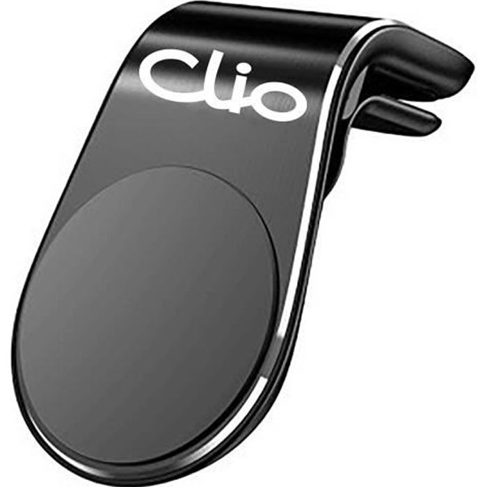Accessoires Voiture,Support magnétique de téléphone portable pour Renault  Clio 2 3 4 5 rs 2019 2016, accessoire de - Type Black - Cdiscount Téléphonie