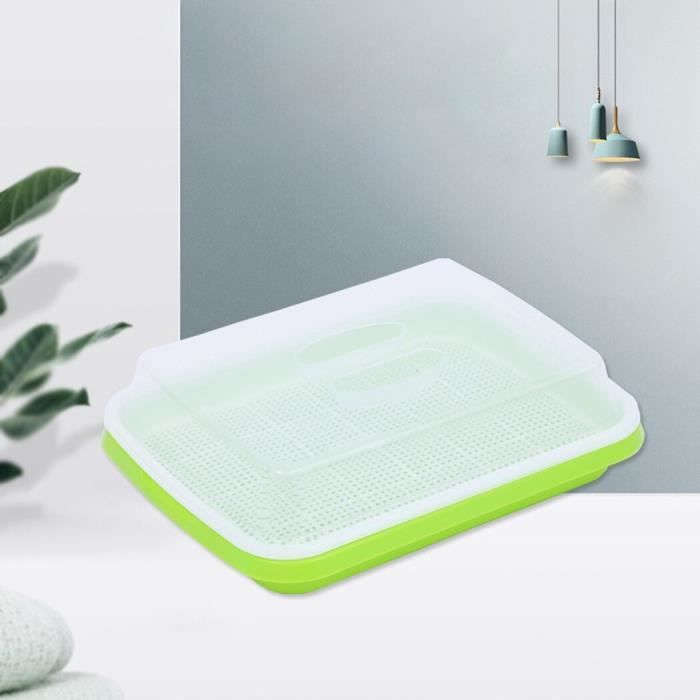 Bac Hydroponique Pour Herbe à Chat – Kit De Culture Compact, Sans Terre, Facile D’entretien (vert Foncé) - 10