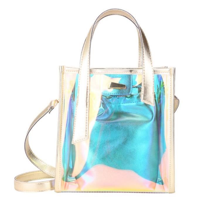 Sac à sale main transparent luxe