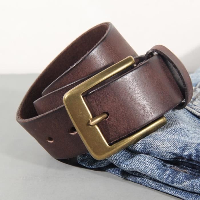 Ceinture top cuir souple