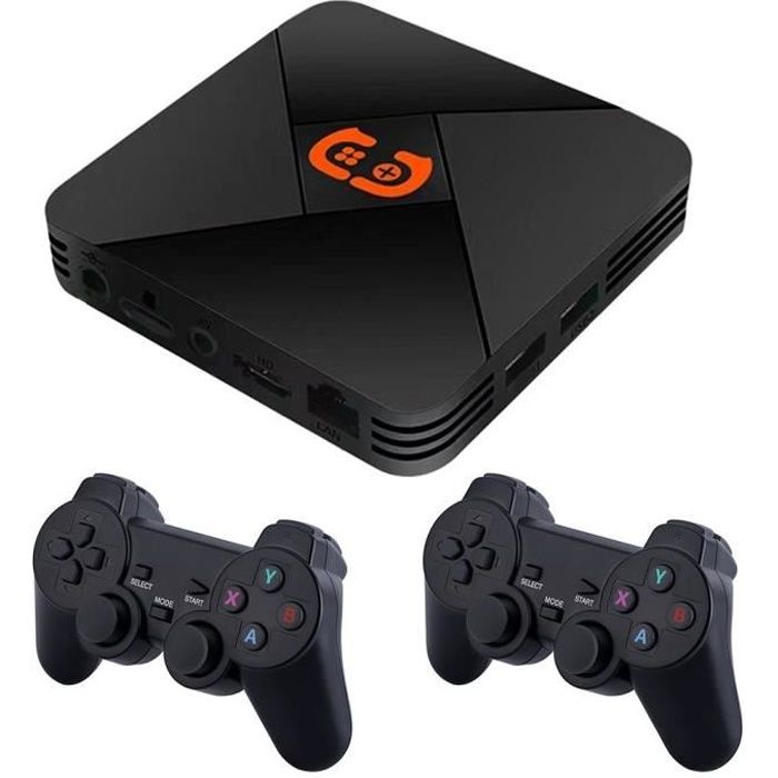 Console Rétro Sans Fil 20 000 Jeux - HDMI Plug & Play 2 Manettes - Divertissement Famille