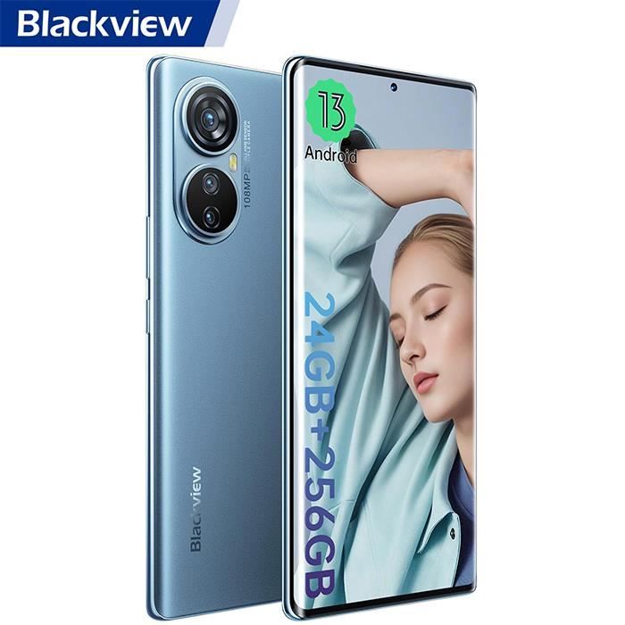 Téléphone Portable Débloqué Blackview A200 Pro 108MP 6.67\