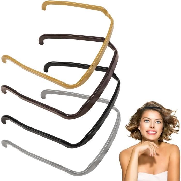 Support En Bois Pour Serre-tête Et Bijoux - Organiseur Barrettes, Colliers, Bracelets - Design Vague