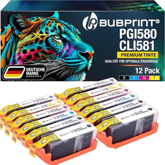 Cartucce Compatibili Canon 5 Cartucce Toner Rosso XXL Compatibili Canon CLI581 Per Stampanti Pixma Serie TS/TR Tcl C845 - Foto 13