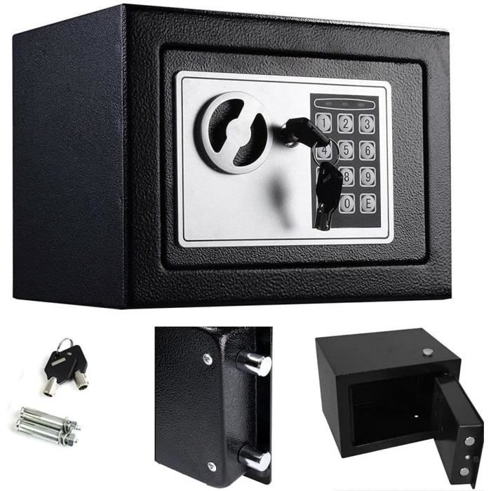 Coffre-Fort À Clé Et Mot De Passe De Haute Sécurité En Acier Robuste ...