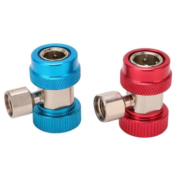 EJ.life Pièces De Climatisation Soupape De Sécurité De Remplissage WF01 Modèle 1/4 Cuivre