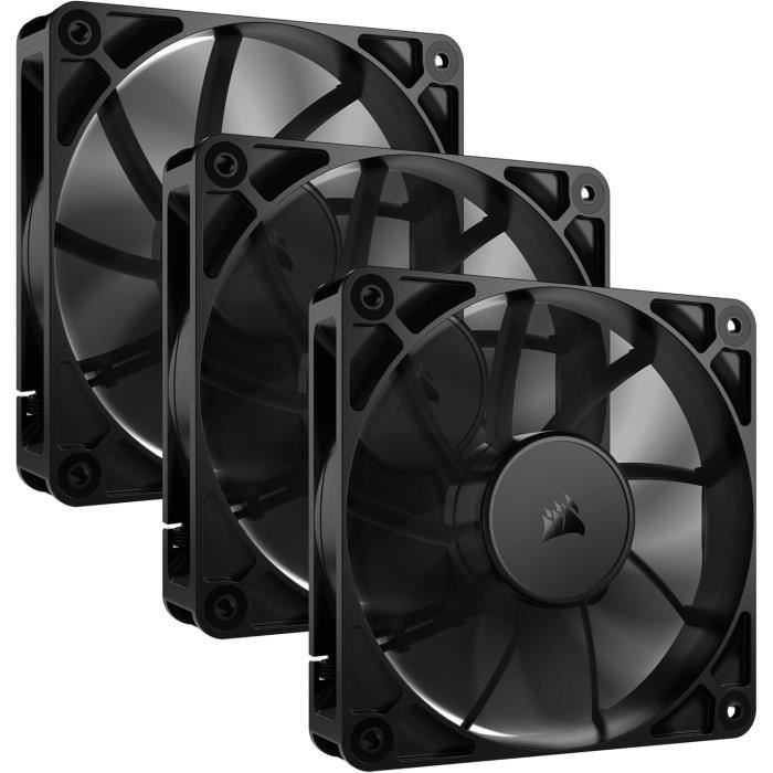 Pack de 3 ventilateurs PWM 120mm – CORSAIR – RS120