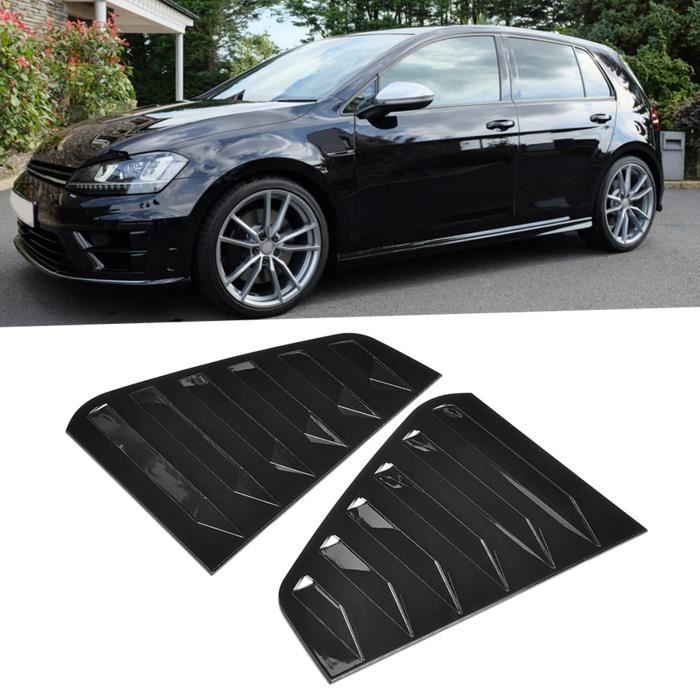 2 Autocollants D'évent Latéral De Voiture - Décorations ABS électroplaquées, Universels
