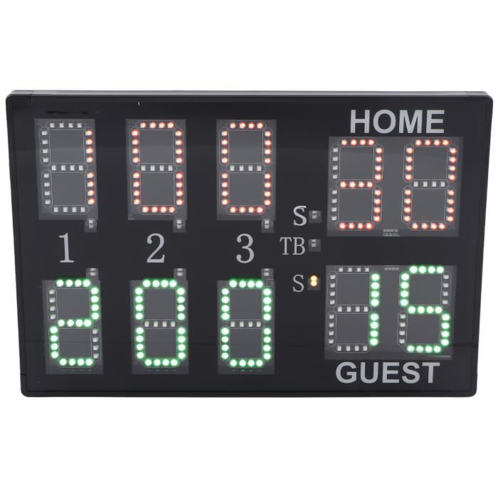 GAN XIN Tableau De Score électronique Avec Télécommande Et Contrôle Par